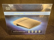 Cisco Linksys E900 Wireless N300 Router New 300 Mbps Advanced Security internet picture
