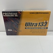 Promise Technology Ultra133 TX2 PCI IDE Controller Card **New & Factory Sealed** picture