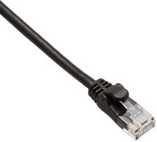 Elecom LAN cable 5m claw crease prevention connector CAT6 compliant black LD-GPN picture