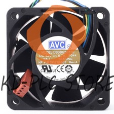 2pcs AVC DS06025B12U P011 60mm 6cm DC 12V 0.70A Pwm server inverter cooling fan picture