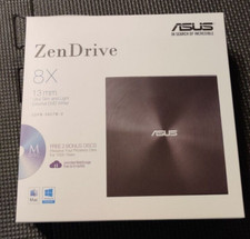 ASUS ZenDrive Ultra Slim USB 2.0 External 8X DVD Optical Drive +/-RW SDRW-08U7M- picture