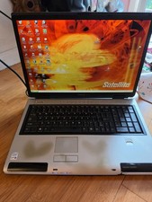 Vintage Toshiba Satellite P105 Laptop Computer PSPAOU-06W1M 17