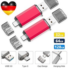 High Speed USB 3.0 1/5/10Pcs 32GB 64GB 128GB 256GB Dual Port USB Flash Drive Lot picture