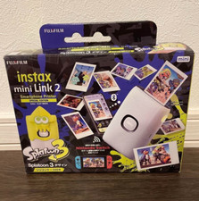 Fujifilm Instax Mini Link 2 Cheki Smartphone Printer W/ Nintendo Splatoon 3 Case picture