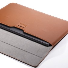 Laptop Tab Sleeve Leather Bag Case Stand Cover for MacBook Neo/MacBook Air 13 in picture