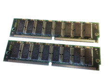 2x 32MB 72-pin 60ns FPM SIMM Non-Parity Memory 8x32 5V 64MB RAM Apple Macintosh picture
