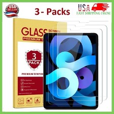 {3-Pack}Tempered Glass Screen Protector For iPad Pro 12.9