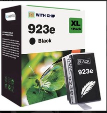XLHIPPO 923e Black Compatible Ink Cartridge w/ Chip for HP OfficeJet Pro 8120 picture