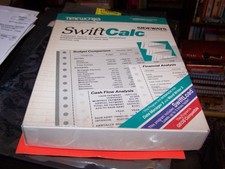 Timeworks SwiftCalc with Sideways software  for Commodore 64 and 128 picture