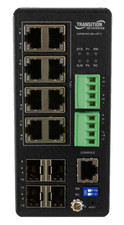 NEW Transition SISPM1040-384-LRT-C Hardened Managed Gigabit 8-Port PoE+ Switch picture
