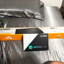 Glorious Model O- Gaming Mouse + Glorious GMP 2 3XL Mouse Pad picture