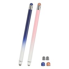 2 Pcs Stylus Pens for Touch Screens, Universal Capacitive Stylus, Blue Pink picture