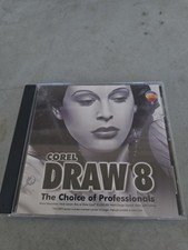 CorelDRAW 8 OEM 2-Disc PC CD-ROM Software Windows 95 NT Serial Number picture