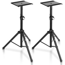 Pyle Pro Universal Dual Studio Monitor Speaker Tripod Stand New #PSTND32 picture