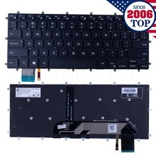 New US Backlit Keyboard for Dell Inspiron 13 5368 5378 5578 7368 7378 0H4XRJ picture