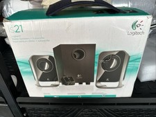Logitech (LS21) Wired Right & Left 2.1 Stereo Speaker System W/ Subwoofer NEW picture