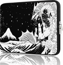 13.3 inch Laptop Sleeve, Portable Computer Bag, Protective Carrying Case, Dragon picture