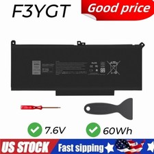 ✅LOT 10x F3YGT Battery For Dell Latitude12/13/14 7280 7290 7380 Series DM3WC  picture