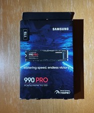 Samsung 990 PRO 1TB M.2 NVMe Internal SSD - MZ-V9P1T0B/AM (NEW OPEN BOX) picture