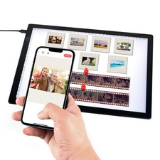 Slide Viewer Light Pad for Slides and Film Negative Scanning, Ultra-Thin A4 Size picture