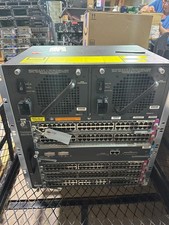 Cisco Catalyst WS-C4507R+E 6 Slot Chassis + WS-X45-SUP6-E COMPLETE SYSTEM. picture