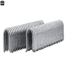 1500 Count 10.5-Gauge Glue Collated Fencing Staples | Galvanized for Durability picture