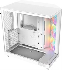 NZXT - H6 Flow RGB ATX Mid-Tower PC Case with Dual Chamber - White picture