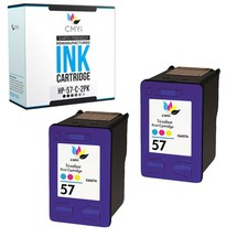 2PK CMYi Replacement HP 57 Color Ink Cartridges for HP PSC 2100 2108 2170 2200 picture