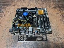 Gigabyte GA-H97M-D3H Intel H97 DDR3 LGA1150 mATX Motherboard i5-4590 I/O Plate picture