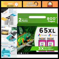 High-Capacity 65XL Color Ink Cartridge Compatible for HP 65, 5055, 3755 Printers picture
