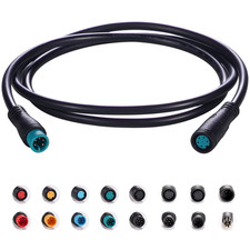 Extension Cable 2Pin/3Pin/4Pin/5Pin/6Pin/8Pin/9Pin Waterproof Plug Works for El picture