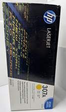 HP 307A Yellow Toner Cartridge CE742A LaserJet CP5225 OEM Genuine Printer picture
