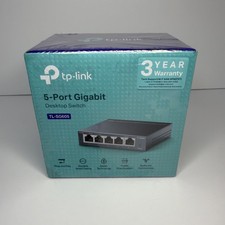 TP-Link TL-SG605 5-Port Gigabit Ethernet Switch Desktop | NEW Sealed picture