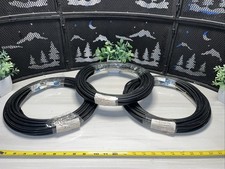 3 QTY BULK LOT- 20M Round Cord Duplex Fiber Optic Patchcrd Cord Jumper G657A1 picture