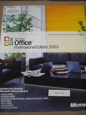 Microsoft Office 2003 Professional For 2 PCs Full Version MS Pro =NEW SEALED= picture