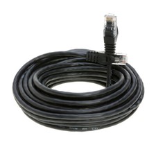 CAT6 Ethernet Patch Cord RJ45 LAN Network Cable Black 25FT- 200FT Multi-Pack LOT picture