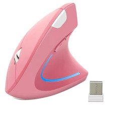 Wireless Vertical Ergonomic Mouse Right Hand Gaming 3 DPI USB Optical Computer picture