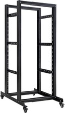 Adjustable Open Rack 27U 4 Post Open Frame 19-Inch Data Network Desktop picture