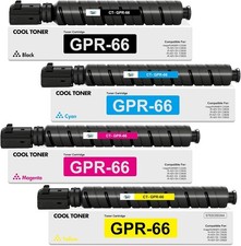 GPR66 Toner Cartridge Set 4 Pack for Canon imageRUNNER C3326i C3935i picture
