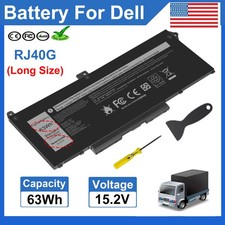RJ40G Laptop Battery For Dell Latitude 5420 5520 Precision 3560 M033W P137G 63Wh picture