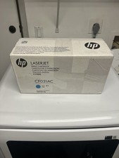 Genuine HP CF031AC Cyan Toner Cartridge HP LaserJet CM4540mfp New Sealed T9-A10 picture