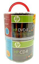 HP DVD-R 50 Pack 16X / 4.7GB / 120 Min + CD-R 50 Pack 52X / 700MB / 80 Min NEW picture