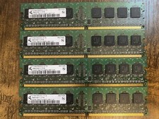RAM  4 X 512MB 1Rx8 PC2-4200U-444-11-A1 Memory cards HYS64T64000HU-3.7-A picture