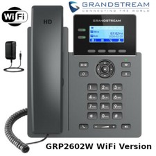 Grandstream GRP2602W WiFi Version 2-Line 4 SIP Phone Power Supply Included picture
