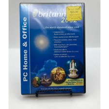 Encyclopedia Britannica 2002 Pc Home & Office New Factory Sealed 95,98,2K,XP,NT4 picture