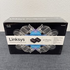 Linksys Cisco Powerline 400 PLEK400 AV Kit Outlet Network Extender Brand New picture
