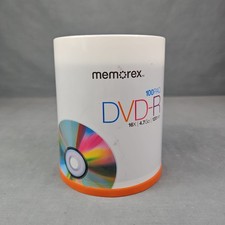 Memorex DVD-R Blank Discs 100 Pack Spindle 16x 4.7GB 120min Recordable Media NEW picture