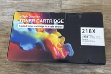 For HP 218X 218A 218 4x Toner Cartridge Black Cyan Magenta Yellow 3201dw MFP picture