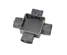PANDUIT Pan-Net PZRFE8U Black PanZone Cabling Raised Floor Enclosure 8