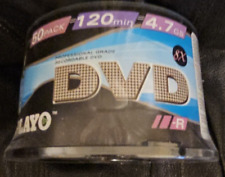 Brand New Sealed PLAYO  50-pk  DVD-R 4.7 GB 120min Professional Grade picture
